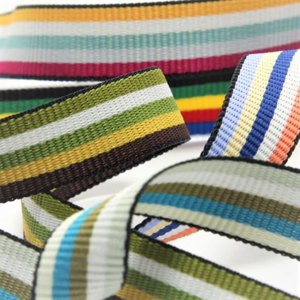 woven stripe tape for garments